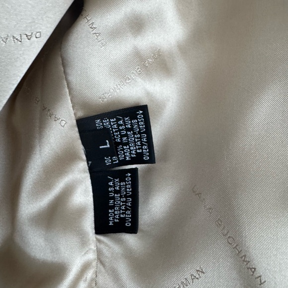 Dana Buchman Tan Faux Fur Jacket - Picture 5 of 7